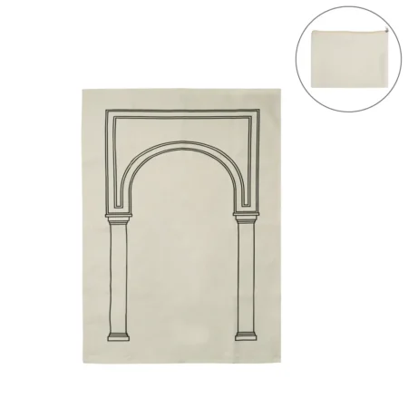 SG-7065 Prayer Mat with Pouch, Cotton Material, Eco-Friendly & Portable