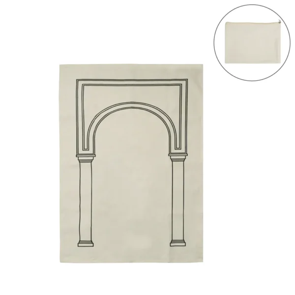 SG-7065 Prayer Mat with Pouch, Cotton Material, Eco-Friendly & Portable