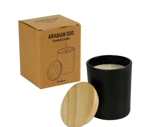 SG-7049 Scented Candles Arabian-Oud Fragrance in Glass Bottle