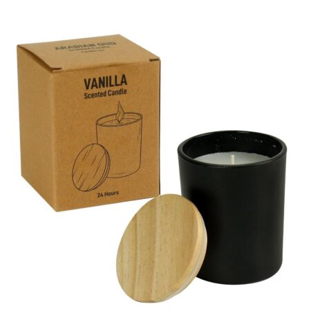 SG-7048 Scented Candles Vanilla Fragrance in Glass Bottle