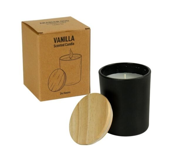 SG-7048 Scented Candles Vanilla Fragrance in Glass Bottle