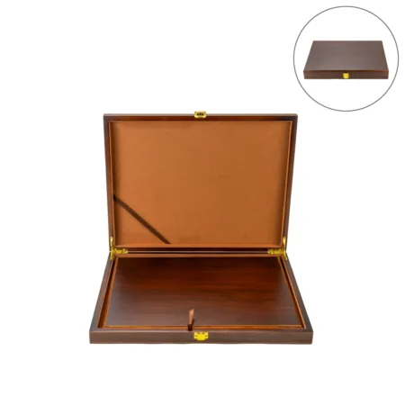 AT-8129 Wooden Plaque – Horizontal with Presentation Box