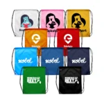 BG-9171 Promotional Drawstring Bags in High-Quality Thin Polyester Material